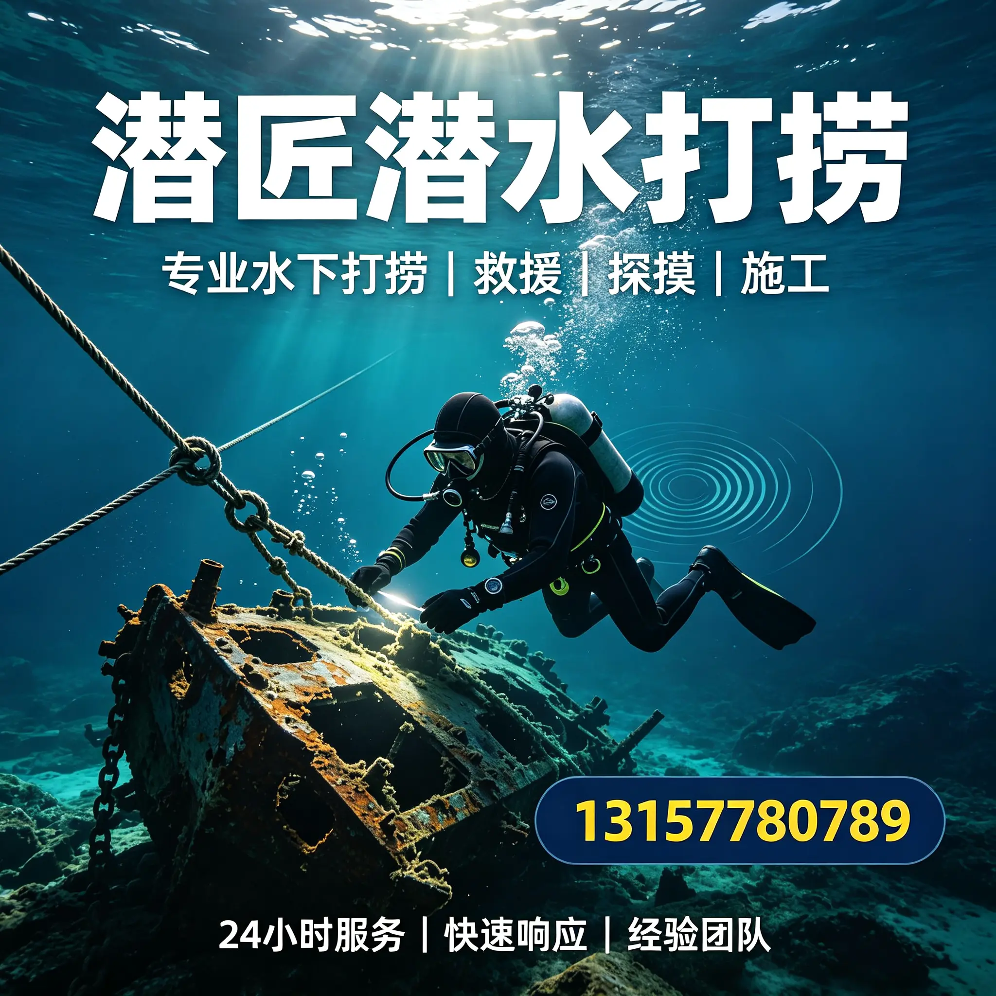 龙岩水下打捞作业服务产品